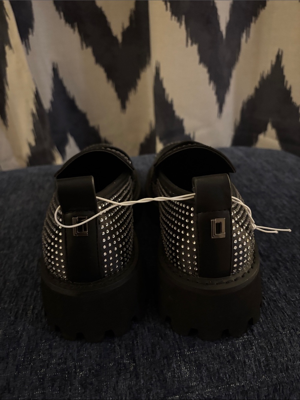 Karl Lagerfeld paris | Grady Embellished Loafers - Picture 7 of 9